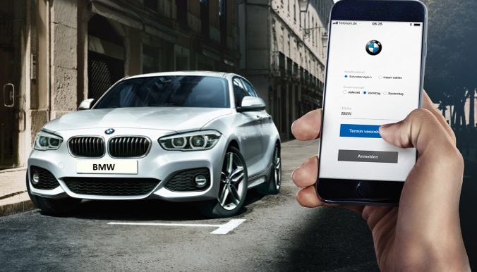 Управление запуском BMW со смартфона